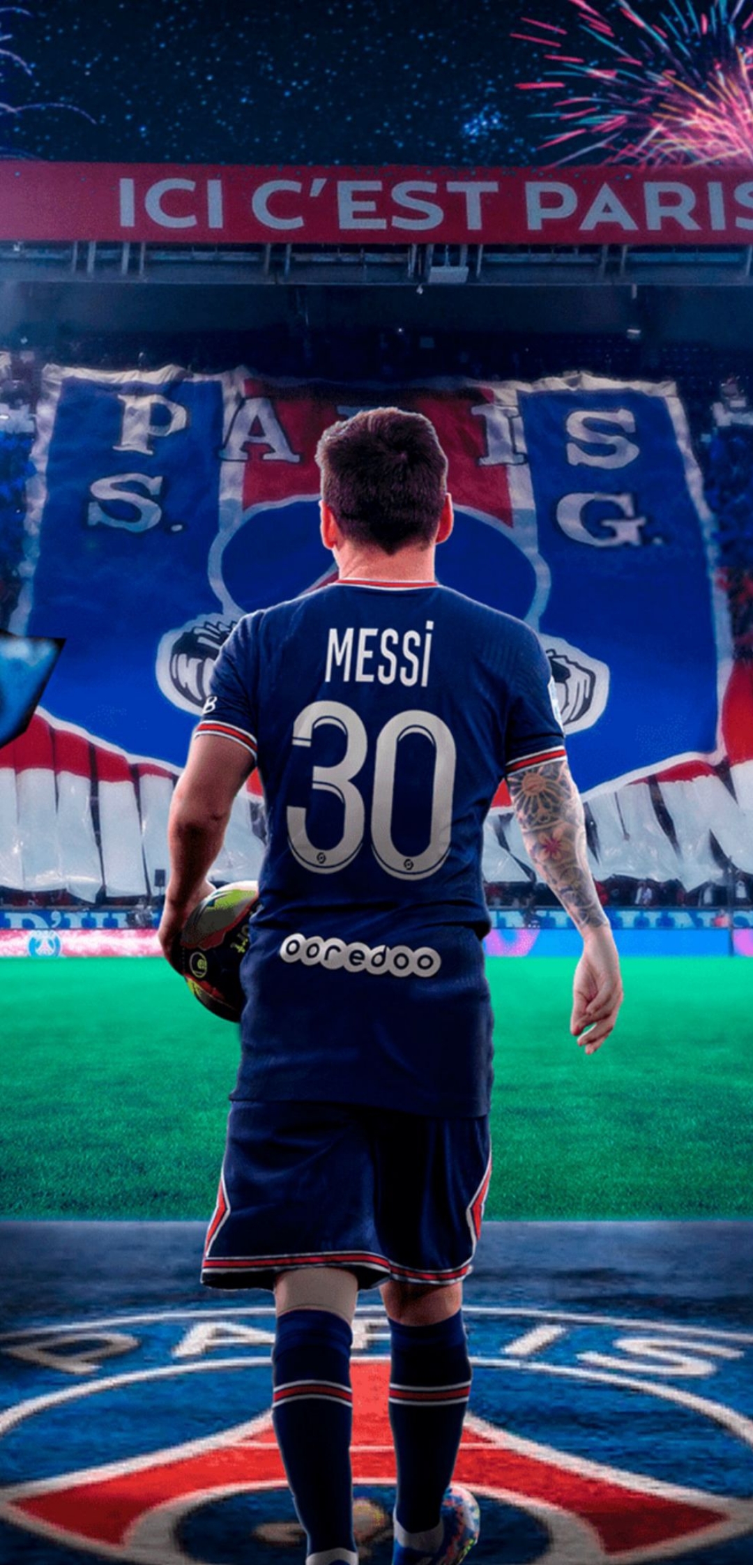 Messi PSG Football HD